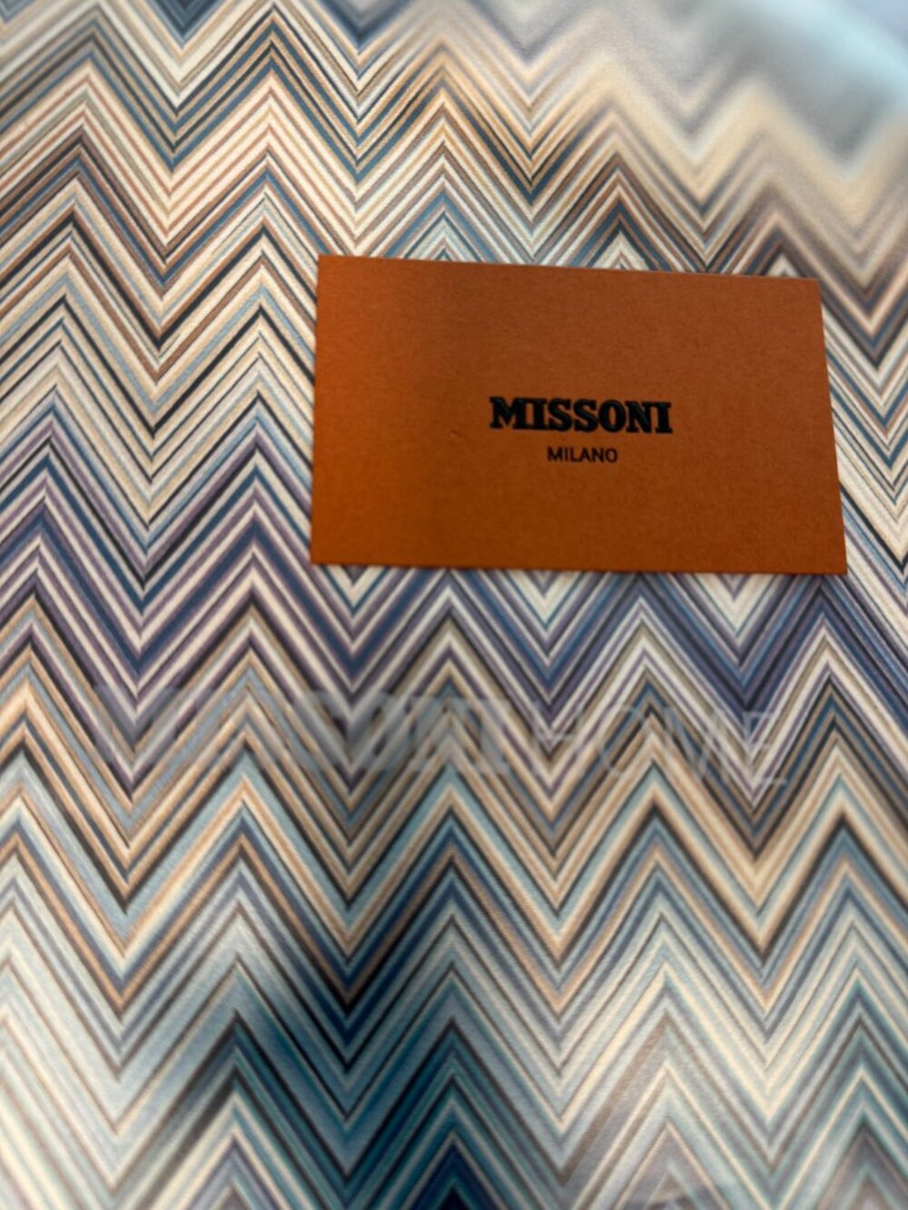 NWT! Missoni Home John Duvet Cover 100% cotton Chevron/Zig Zag Pattern - Queen - Picture 5 of 7